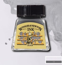 Winsor & Newton Drawing Inks (0.5oz) Silver