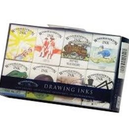 Winsor & Newton Drawing Ink Set #2 - 8 Colors
