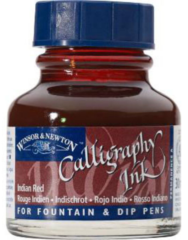 Winsor & Newton Calligraphy Inks (30ml) Indian Red