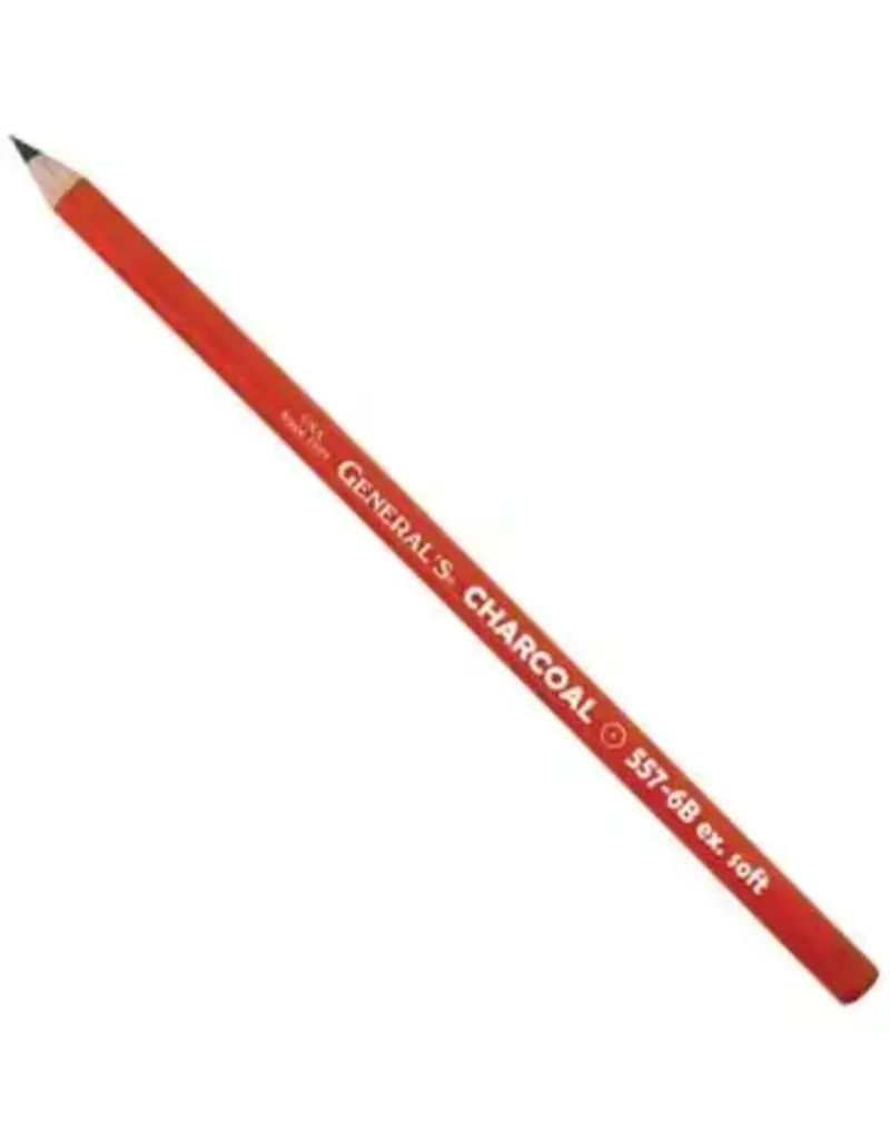 General's Charcoal Pencils 6B