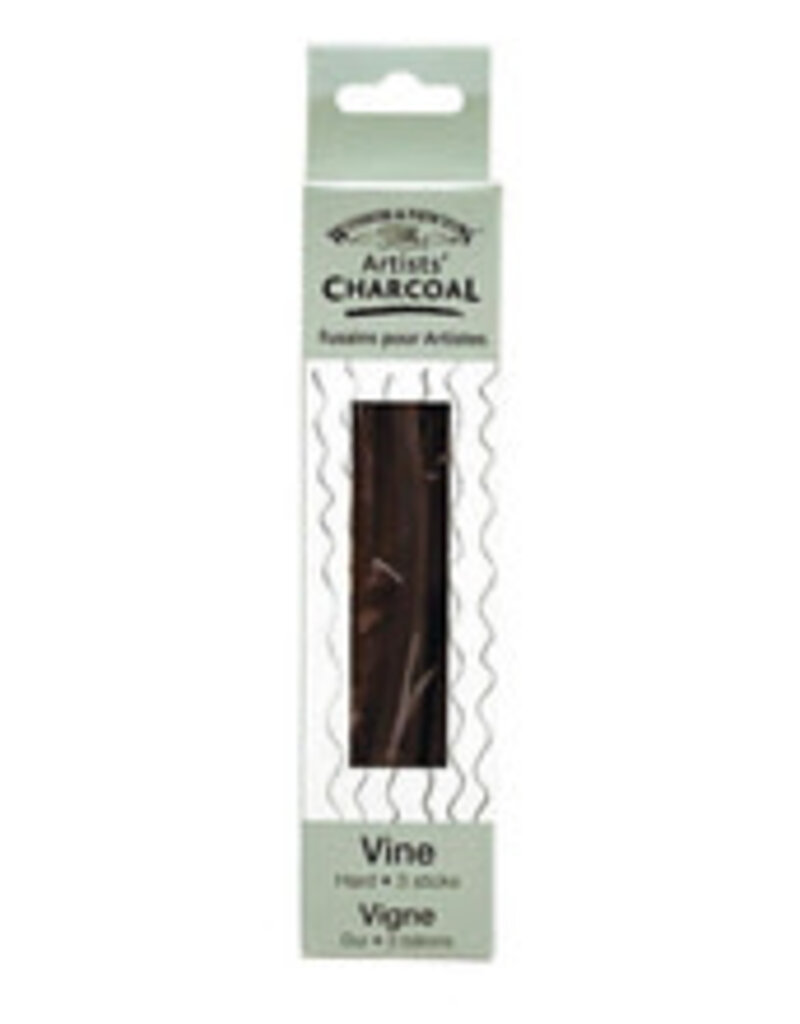 Winsor & Newton Artists' Vine Charcoal (3 sticks) Hard