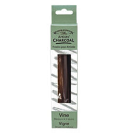 Winsor & Newton Artists' Vine Charcoal (3 sticks) Medium