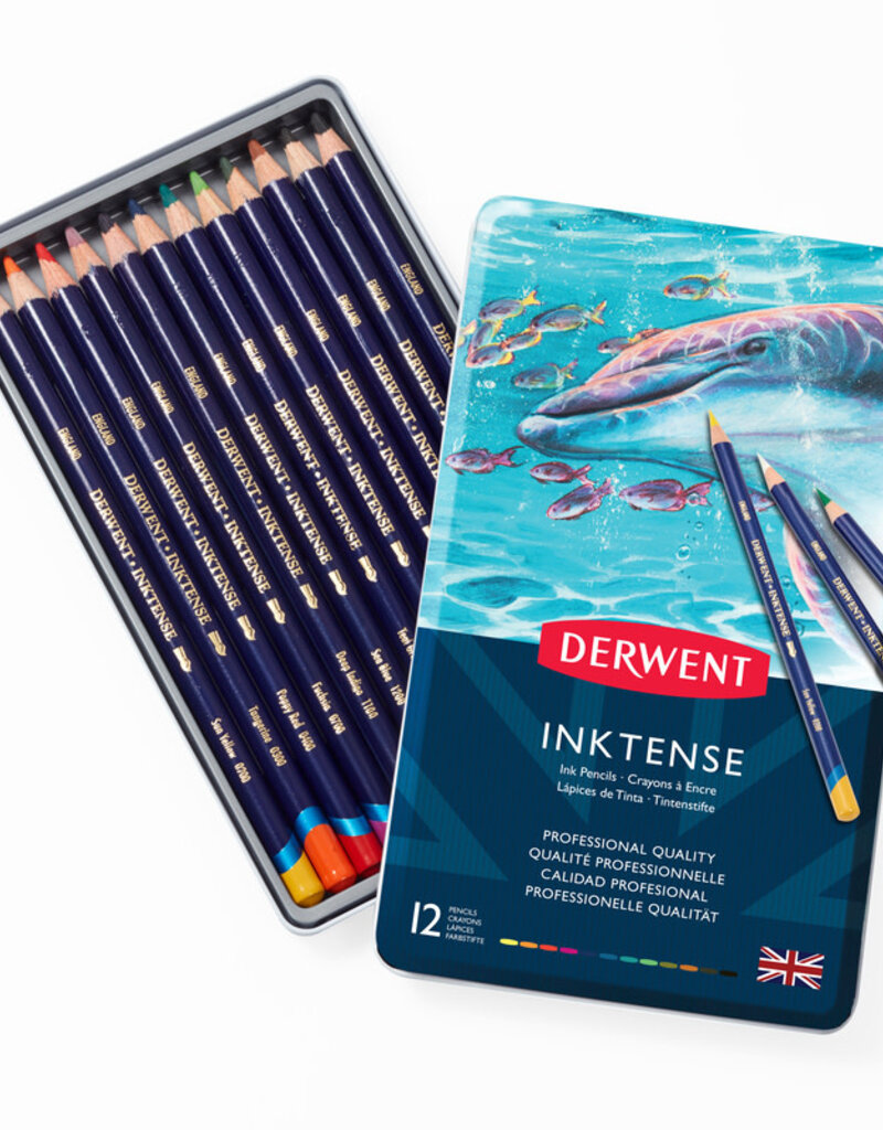 Derwent Inktense Pencil Set of 12