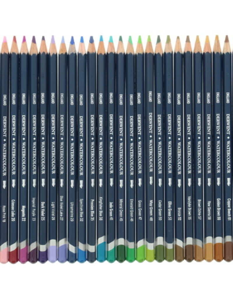 Derwent Watercolor Pencil Tin Set 36 Colors - Reddi-Arts