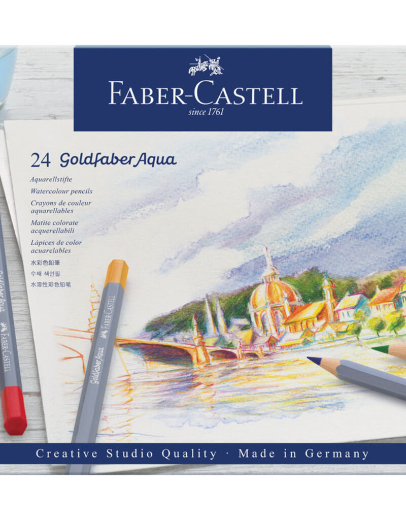 Goldfaber Aqua Watercolor Pencil Sets 24 Count