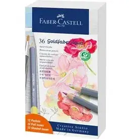 Goldfaber Aqua Watercolor Pencil Sets 36 Count Pastel Colors