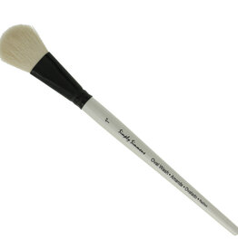 Simply Simmons Watercolor Brush White Goat Oval 1"