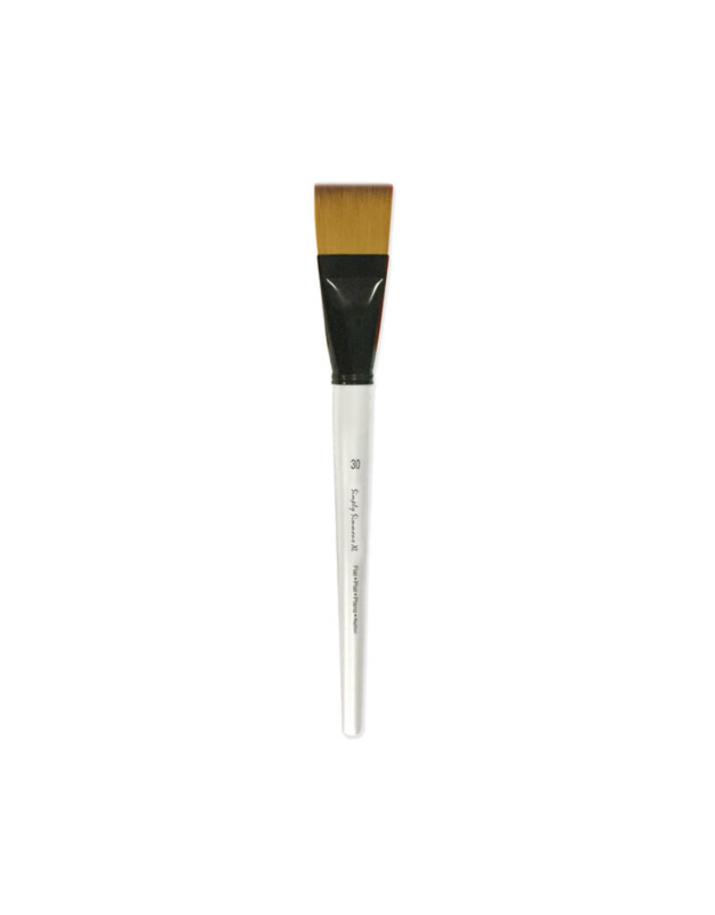 Simply Simmons XL Brush Soft Synthetic Flat 30