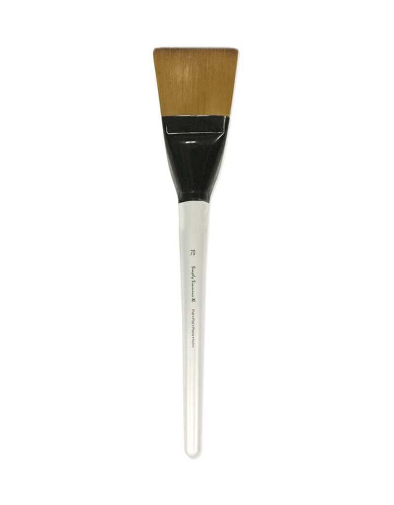 Simply Simmons XL Brush Soft Synthetic Flat 70