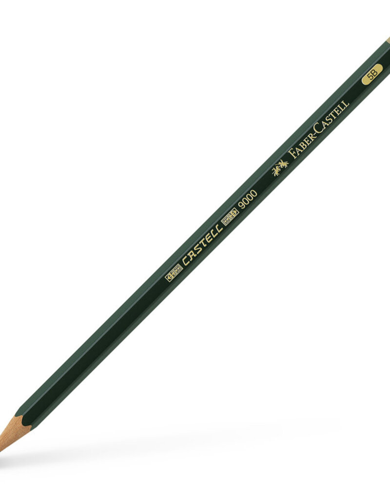 Castell 9000 Series Graphite Pencils 5B