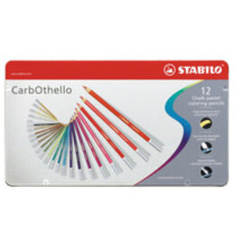 STABILO CarbOthello Pastel Pencil Set, 12-Color