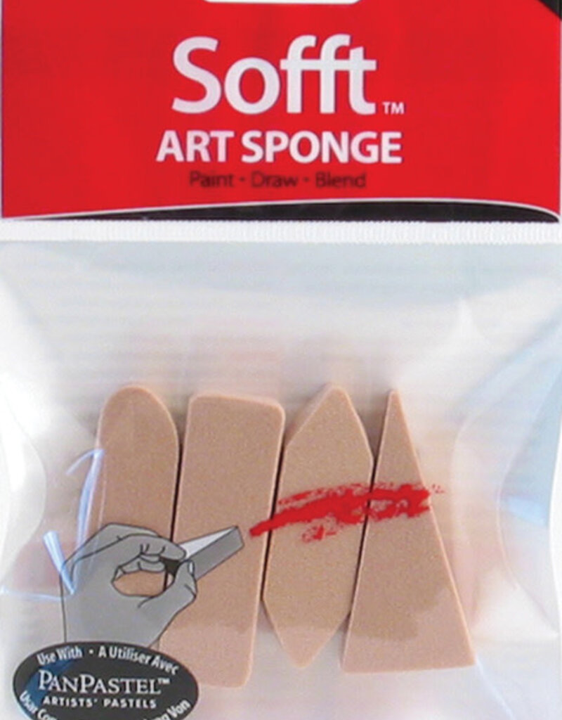 Sofft Art Sponges Assorted Bars 4 Pack