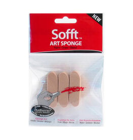 Sofft Art Sponges Round Bar 3 Pack