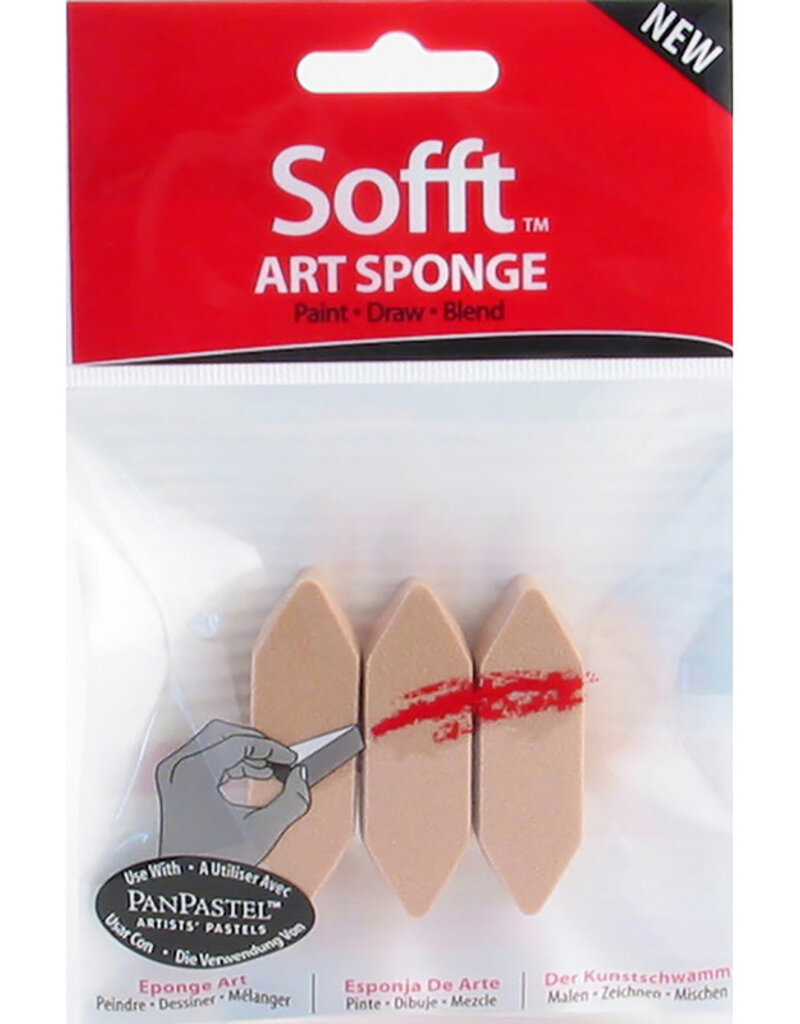 Sofft Art Sponges Point Bar 3 Pack