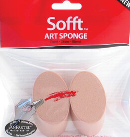 Sofft Art Sponges Round Angle Slice 2 Pack