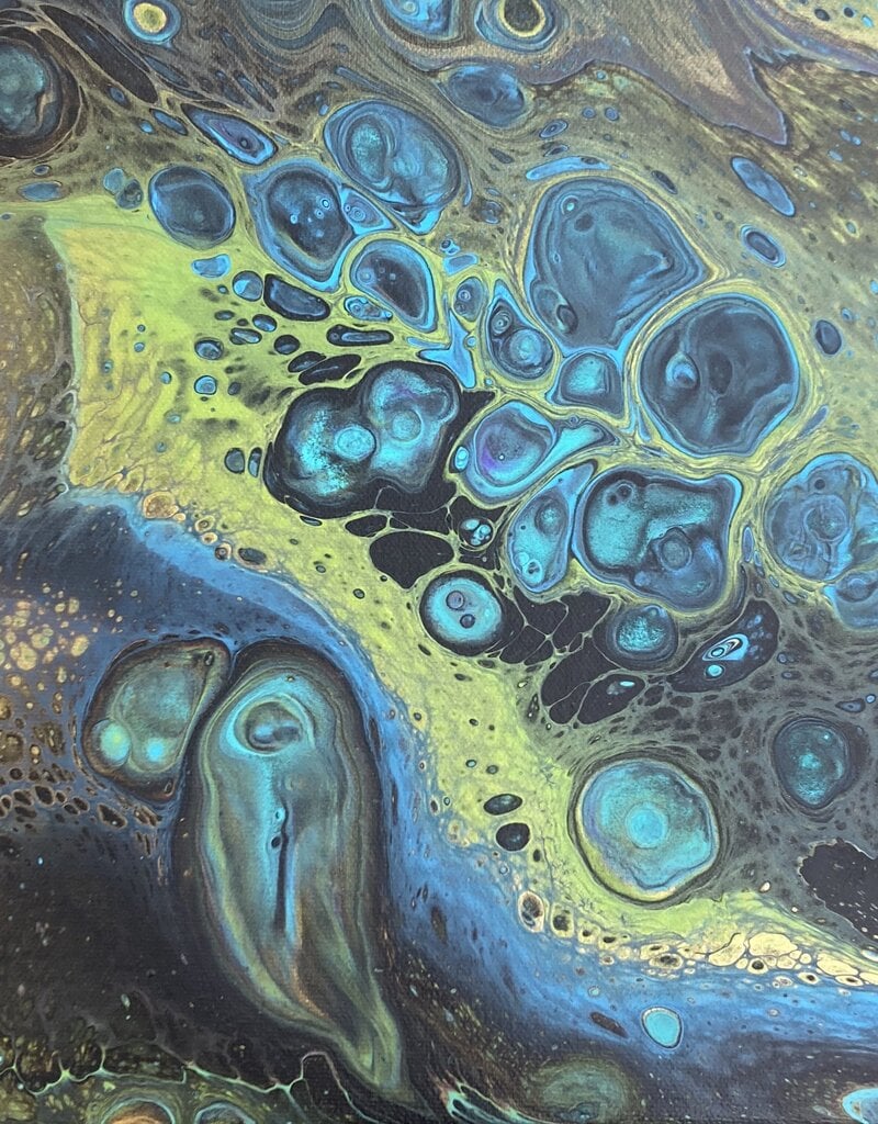 💞 NEW! Use Your Floetrol For This! A Unique Way To Do Acrylic Pouring. Acrylic  Pour Art 
