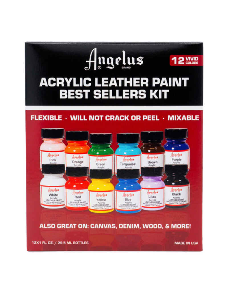 Angelus Synthetic Paint Brush Sets