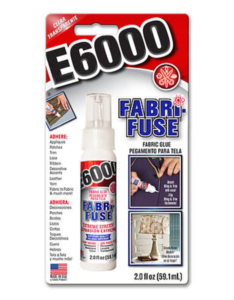 E6000 Fabri-Fuse Adhesive- 2 oz (Clear)
