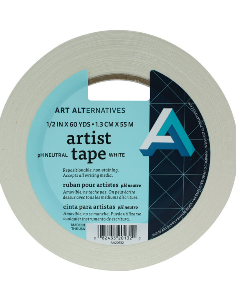 Artist Tape (White)- 1/2" x 60yd