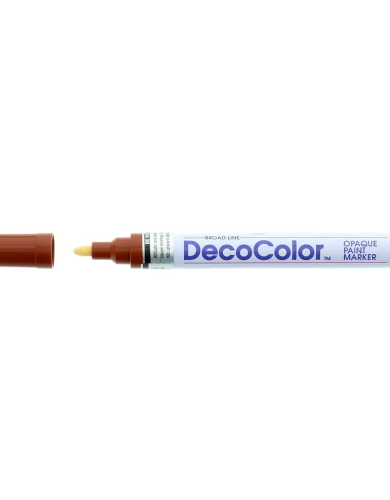 DecoColor Paint Markers (Broad Point) Brown (6)