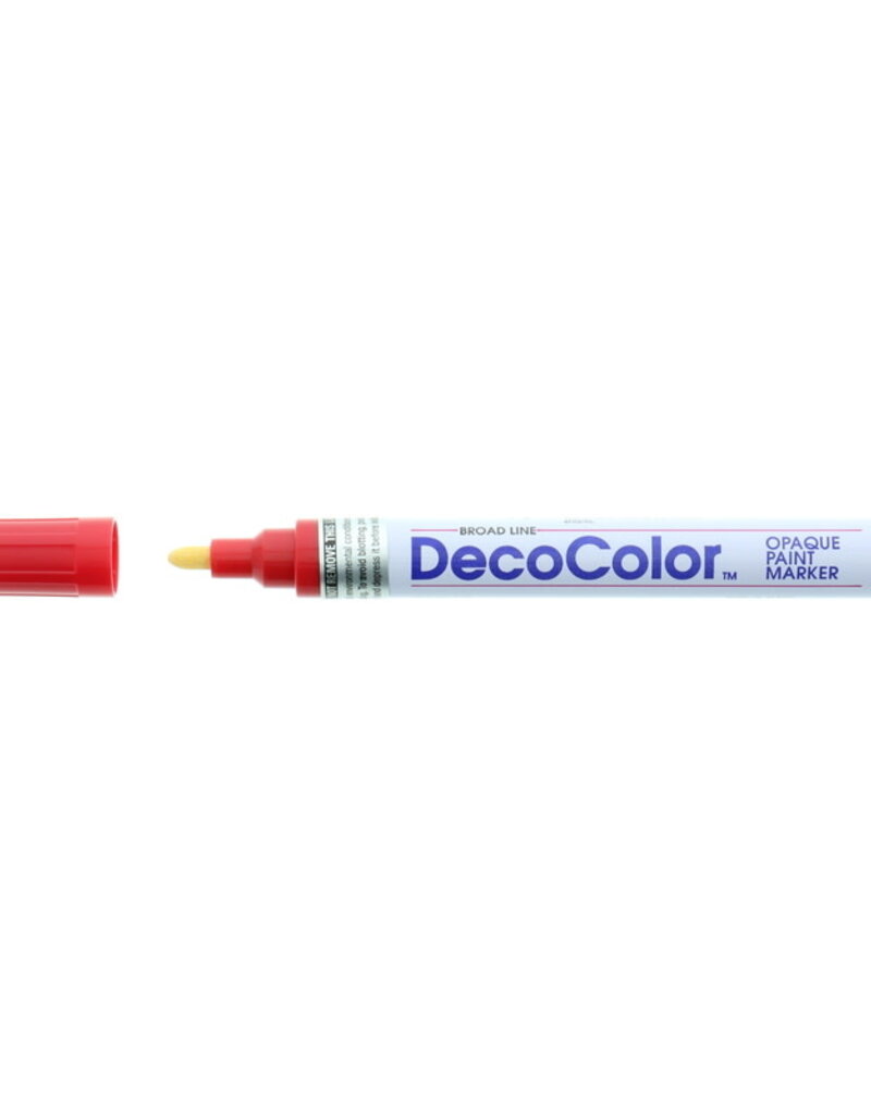 DecoColor Paint Markers (Broad Point) Red (2)