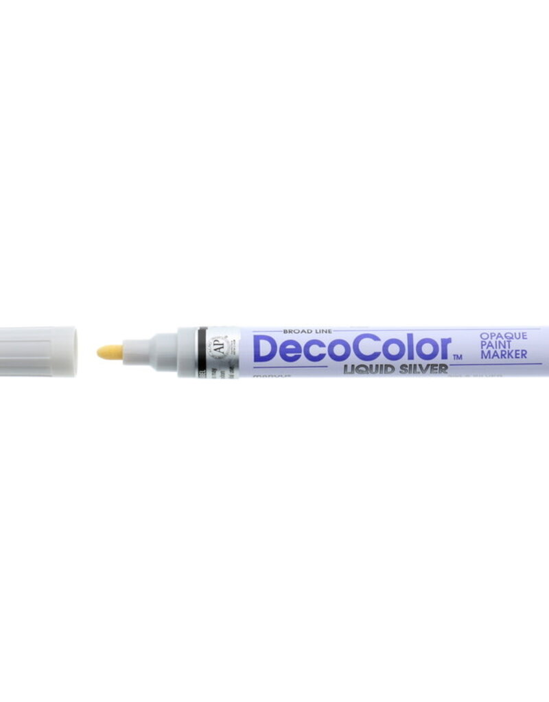 DecoColor Paint Markers (Broad Point) Silver (SLV)