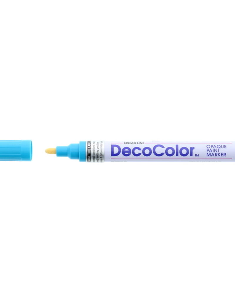 DecoColor Paint Markers (Broad Point) Light Blue (10)