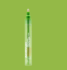 Montana Acrylic Paint Markers- Fine Tip (2mm) Shock Green Light