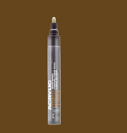 Montana Acrylic Paint Markers- Fine Tip (2mm) Shock Brown Dark