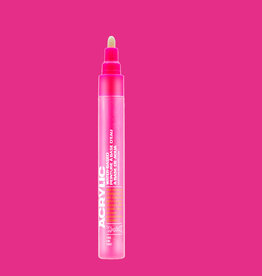 Montana Acrylic Paint Markers- Fine Tip (2mm) Gleaming Pink