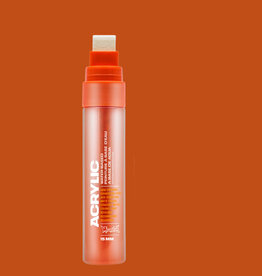 Montana Acrylic Paint Markers- Standard Tip (15mm) Shock Orange Dark
