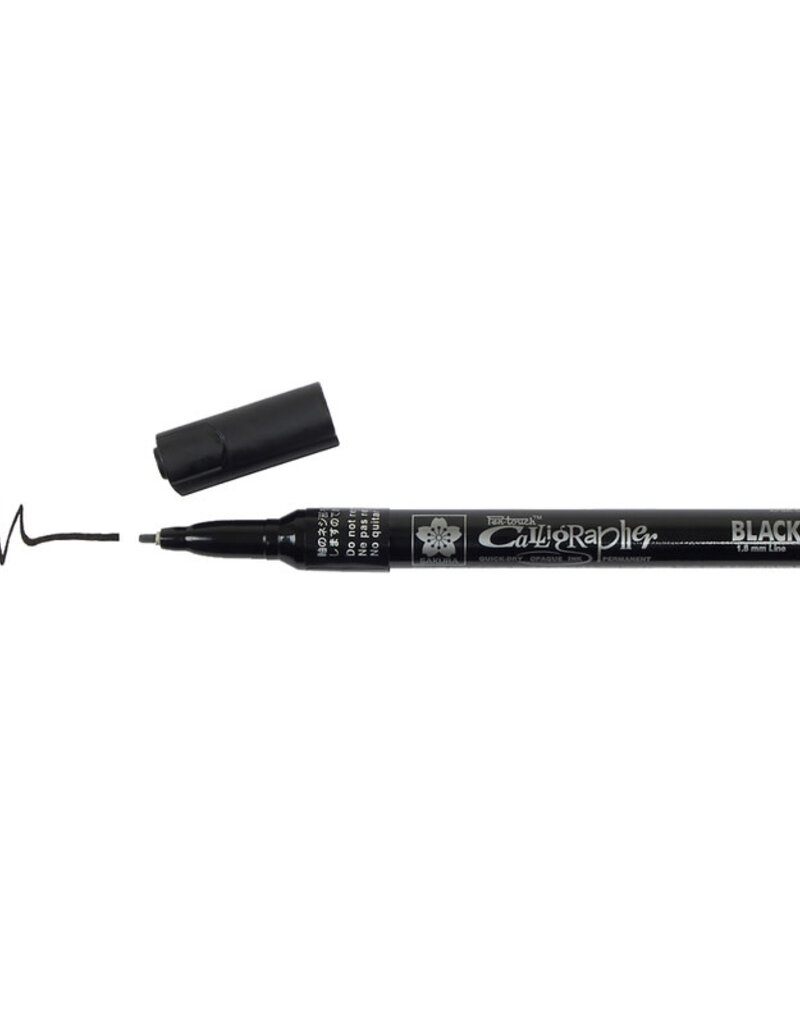 Pen-Touch Calligraphy Paint Marker Black Fine (1.8mm)