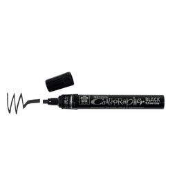 Pen-Touch Calligraphy Paint Marker Black Medium (5mm)