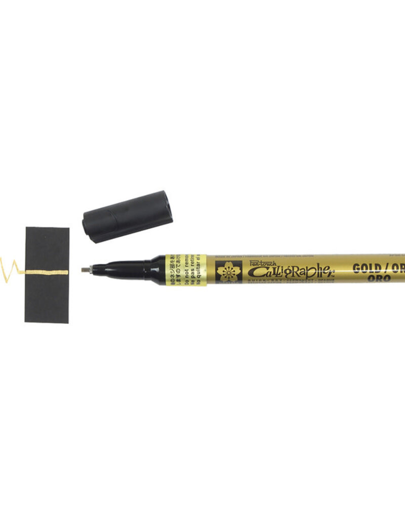 Pen-Touch Calligraphy Paint Marker Gold Fine (1.8mm)