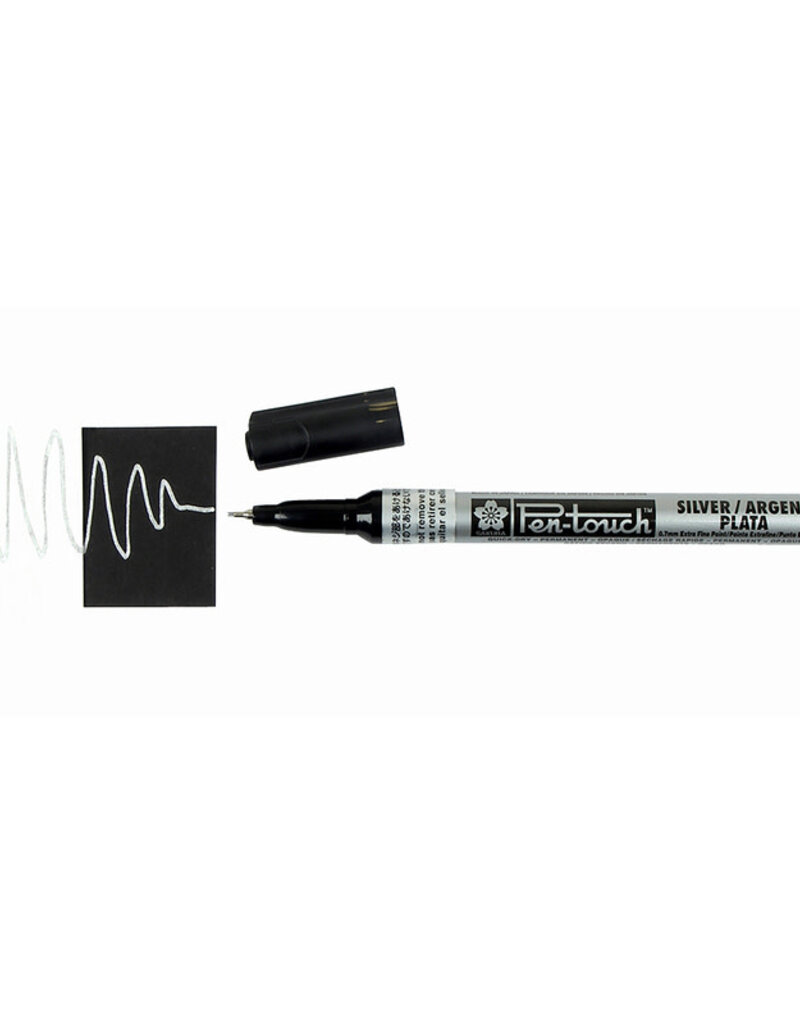 Pen-Touch Paint Marker Silver Extra Fine (0.7mm)