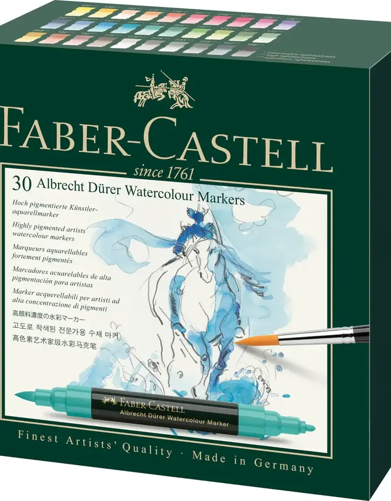 Albrecht Durer Watercolor Marker Wallet Sets 30 Colors