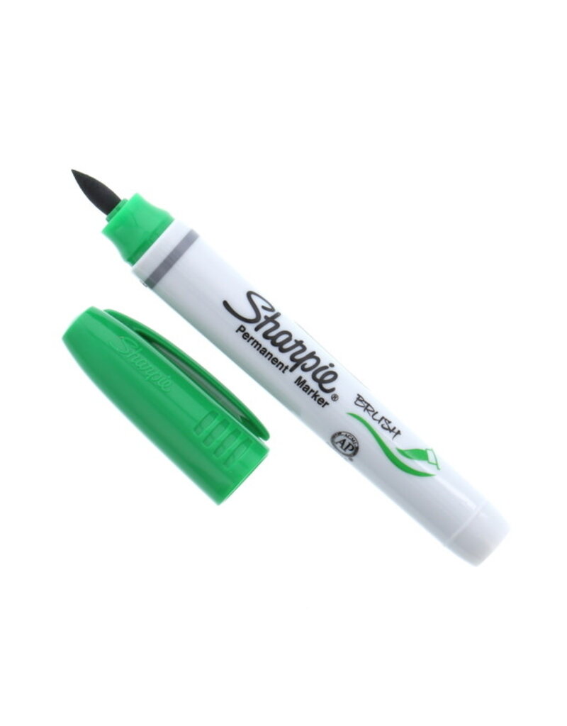 Sharpie Brush Tip Marker Green