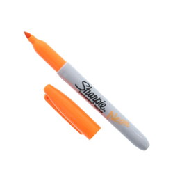 Sharpie Fine Point Marker Neon Orange