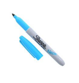 Sharpie Fine Point Marker Neon Blue
