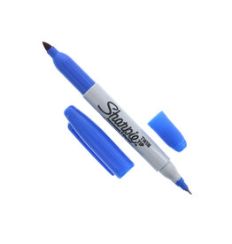 Sharpie Twin-Tip Marker Blue