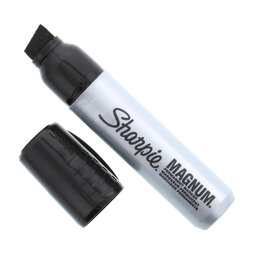 Sharpie Magnum Chisel Tip Marker Black