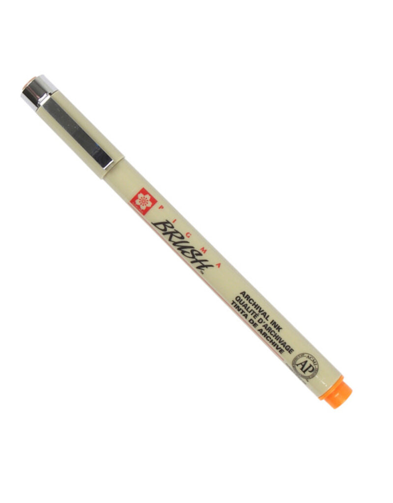 Pigma Brush Pens Orange