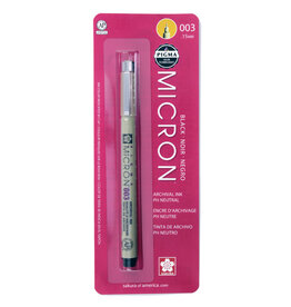 Micron Pen Black 0.15mm (003)
