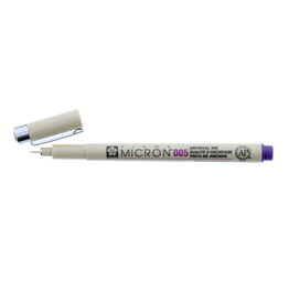 Sakura Pigma Micron Pen, .20 mm, Purple 005