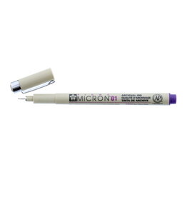 Sakura Pigma Micron Pen, .25mm, Purple 01
