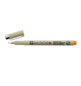 Sakura Pigma Micron Pen, .45mm, Orange 05