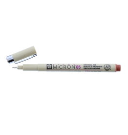 Sakura Pigma Micron Pen, .45mm, Brown 05