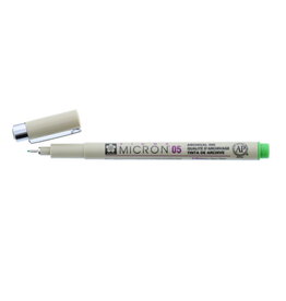 Sakura Pigma Micron Pen, .45mm, Fresh Green 05