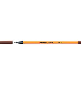 Stabilo Point 88 Pens Brown