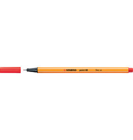 Stabilo Point 88 Pens Red